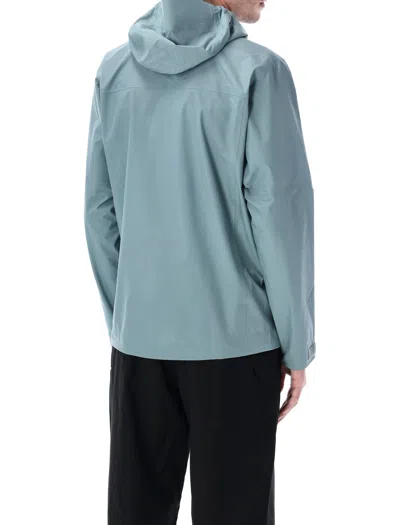 Patagonia Waterproof 3-layer Boulder Fork Jacket With Adjustable Features In Green