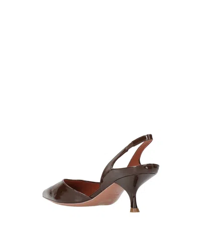 Castagna With Heel Brown In Brown