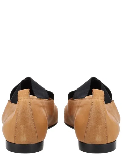 Uma Wang Flat Shoes Woman In Brown