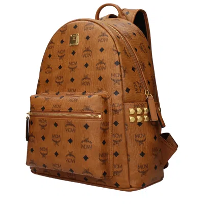 Mcm Stark Backpack In Brown