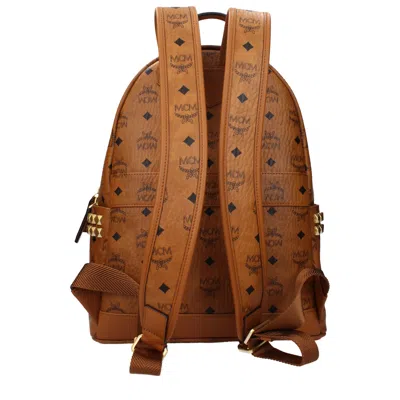 Mcm Stark Backpack In Brown
