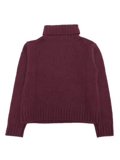 Bonpoint Pull Gesperance In Burgundy