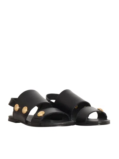 Balmain Sandals In Black