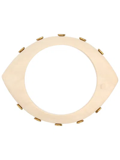 Isabel Marant Studded Bangle Bracelet In Neutral