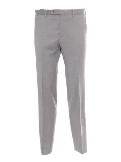 Pt01 纤薄、正面平坦、斜口袋 In Gray