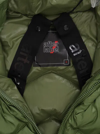After Label Short Duvet In Green