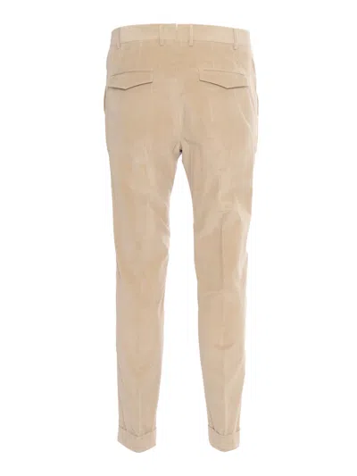 Pt01 Master, Flat Front, Diagonal Pockets, Flap Back Pockets, Turn Up In Neutral