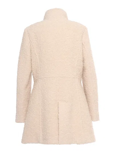 Fay Beige Virgin Wool Blend Virginia Coat In Neutral