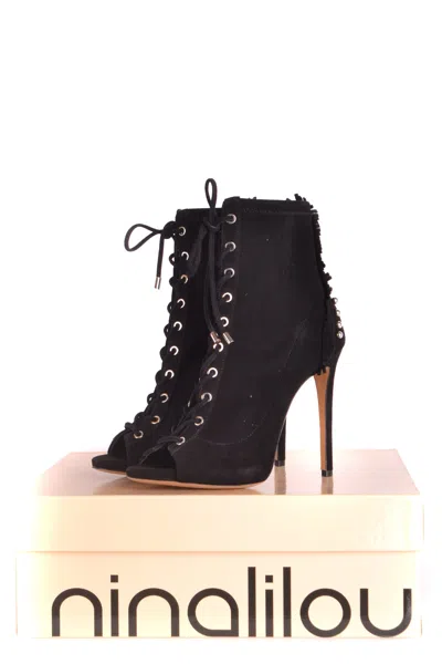 Ninalilou Booties In Black