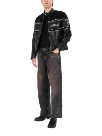 Belstaff Competition Speed Leather Jacket In Black