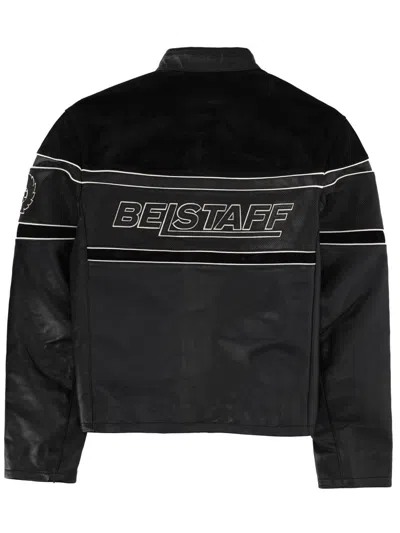 Belstaff Competition Speed Leather Jacket In Black