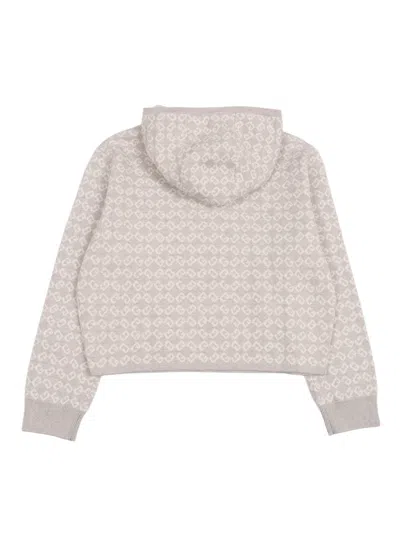 Givenchy Kids Pull Con Cappuccio In White