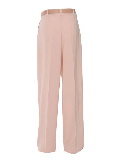 Max Mara Studio Neottia 长裤 In Red