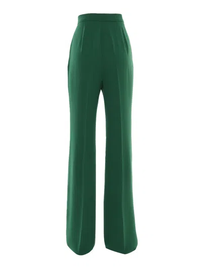 Max Mara Studio Cosmo 长裤 In Green