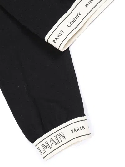 Balmain Sweatshirt In Black