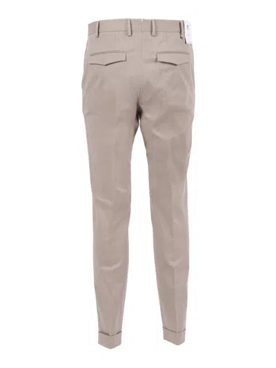 Pt01 Slim, Flat Front, Diagonal Pockets In Gray