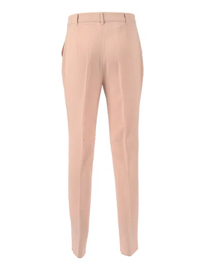 Max Mara Studio Pantalone Lungo Jerta In Red