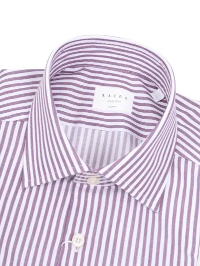 Xacus Camicia In Purple
