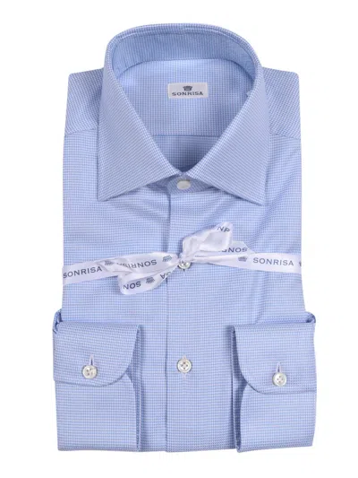Sonrisa Camicia Uomo In Blue