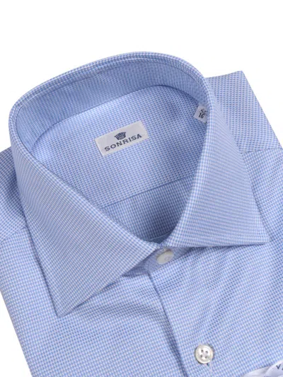 Sonrisa Camicia Uomo In Blue