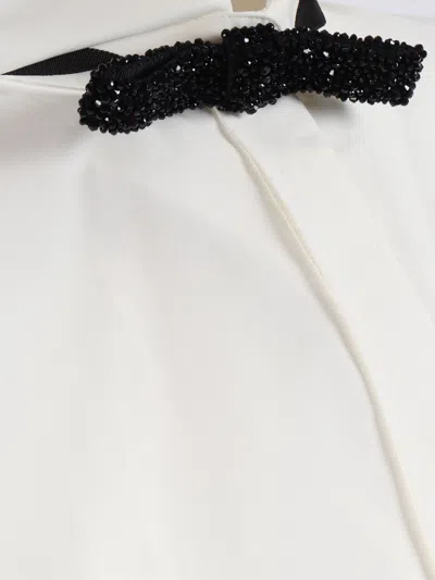 Max Mara Studio 卡米西亚卷 In White