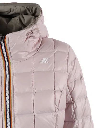 K-way Lily St Thermo Reversible Down Jacket In Green