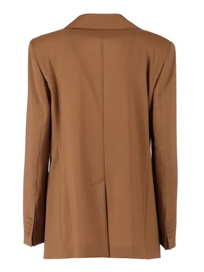 Max Mara Studio Giacca Nice In Brown