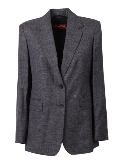Max Mara Studio Giacca Hodeida In Black