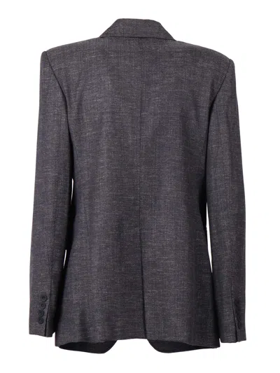 Max Mara Studio Giacca Hodeida In Black