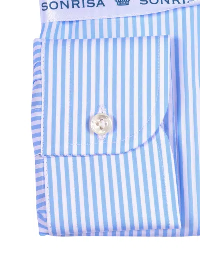 Sonrisa Camicia Uomo In Blue