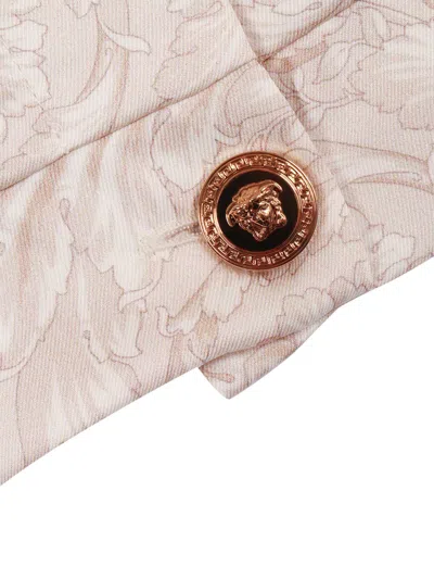 Versace Informal Jacket In Neutral