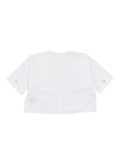Givenchy Kids Camicia M/c In White