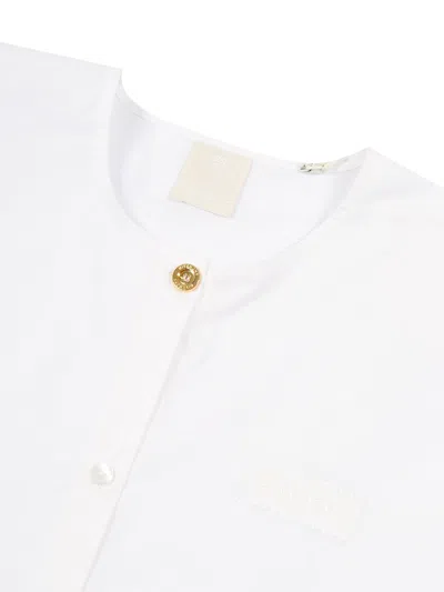 Givenchy Kids Camicia M/c In White