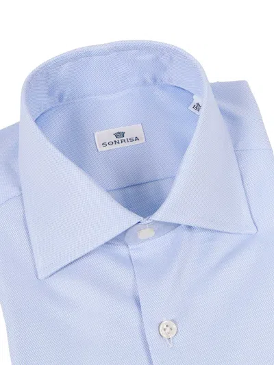 Sonrisa Camicia Uomo In Blue