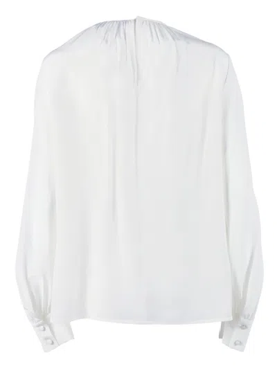 Max Mara Studio 卡米西亚·科尔莫 In White