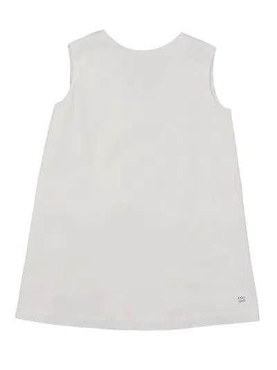 Dou Uod 梭织连衣裙 In White