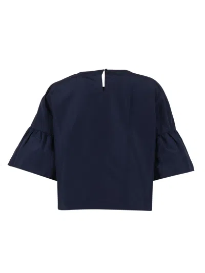 Max Mara Weekend Camicia Break In Blue