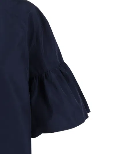 Max Mara Weekend Camicia Break In Blue