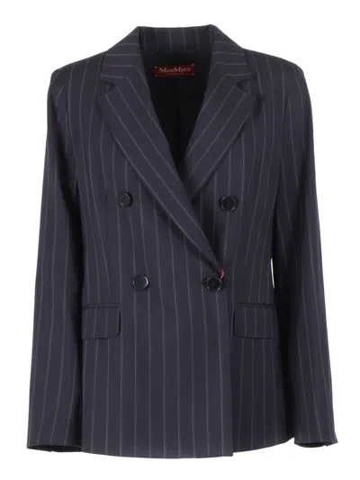Max Mara Studio Giacca Onagro In Blue