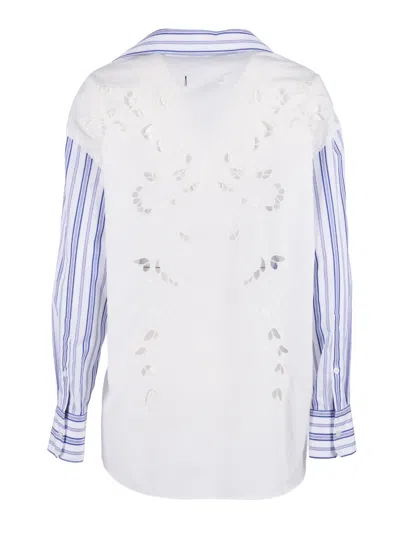 Max Mara Weekend Camicia Tessile In Blue