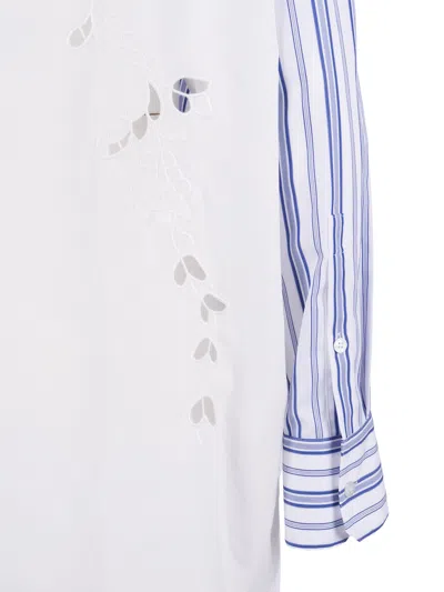 Max Mara Weekend Camicia Tessile In Blue