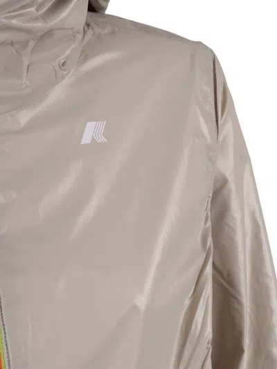 K-way K Way Sophie Plus Reversible Hooded Jacket In Black