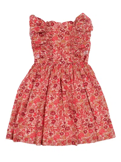 Bonpoint Robe Lizzy In Red
