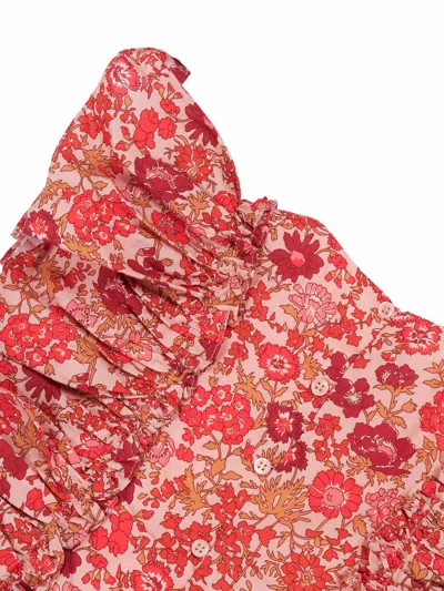 Bonpoint Robe Lizzy In Red