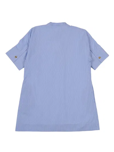 Givenchy Kids Vestito In Blue