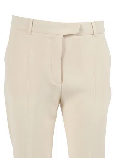 Max Mara Studio Pantalone Lungo Jerta In Neutral