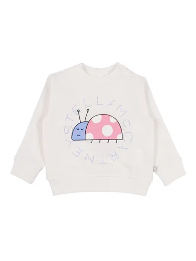 Stella Mccartney "ladybug" Jersey In White