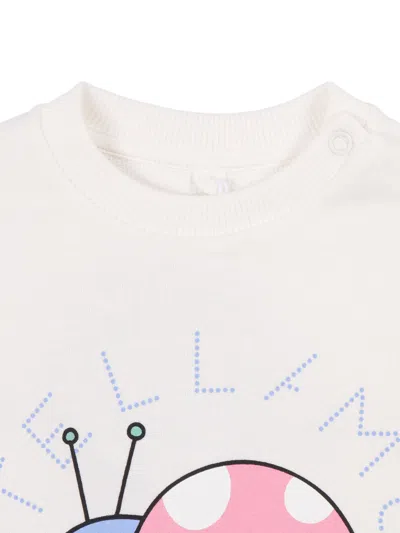 Stella Mccartney "ladybug" Jersey In White