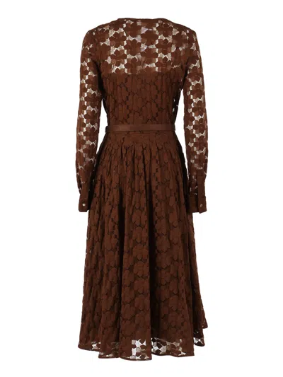 Max Mara Studio 2 Pezzi 泽西岛 Agrume In Brown