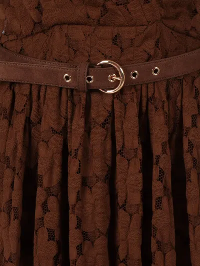 Max Mara Studio 2 Pezzi 泽西岛 Agrume In Brown